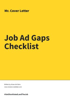 Job Ad Gaps Checklist